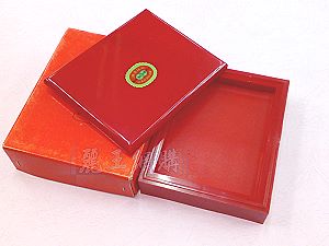 雙錢老牌 3X4關防印台塑膠盒(海棉),詳盡說明介紹
