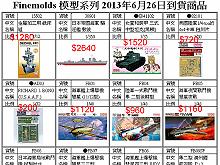 2013-6月Finemoids模型件到貨通知,詳盡說明介紹