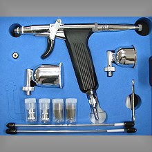 Double Action Airbrush 3in1 Set,More description