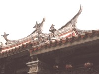 龍山寺 前殿屋脊,詳盡說明介紹