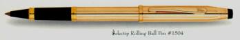  Classic Century 14 Karat Gold Filled/Rolled Gold Rolling Ball Pen,More description