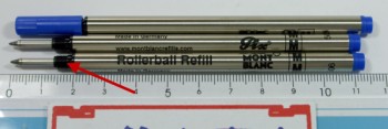 rollerpen refill blue medinum,More description