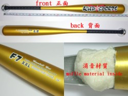 aluminum baseball bat muffle voice bat,More description