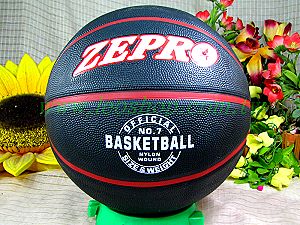 zepro彩色籃球(黑)