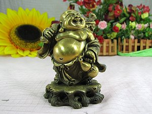 銅器藝品 財神(立-中),詳盡說明介紹