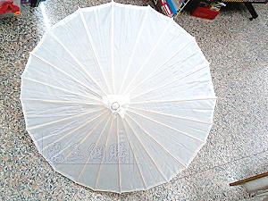 直徑84cm 彩繪空白布傘,詳盡說明介紹