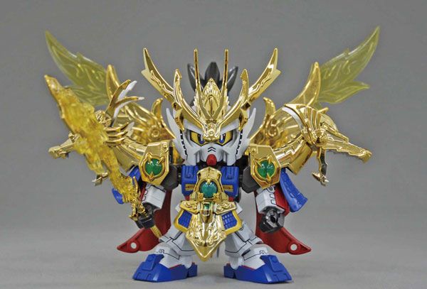 SD鋼彈三國傳翔烈帝龍裝劉備天玉鎧蒼龍.鋼彈模型BB戰士.麗王.鋼彈.玩具