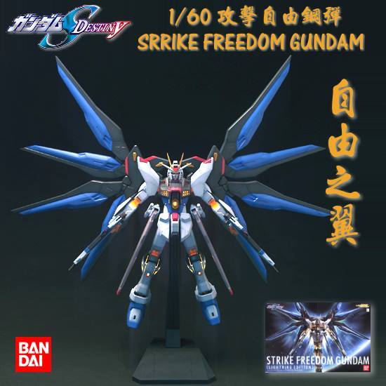 Gundam Seed Destiny 1/60 Strike Freedom Gundam Gundam Seed Destiny 1/60 Strike Freedom Gundam