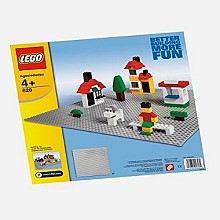 LEGO X-Large Gray Baseplate, More description