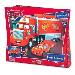 Mega Bloks �T���`�ʭ� Mack & McQueen,Mega Bloks �T���`�ʭ� Mack & McQueen