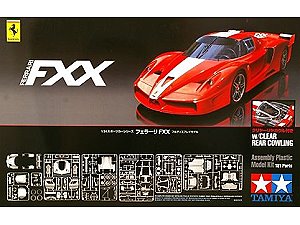 1/24 Ferrari FXX W/Clear Rear Cowling