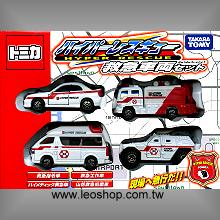 Hyper Rescue 4 car Set